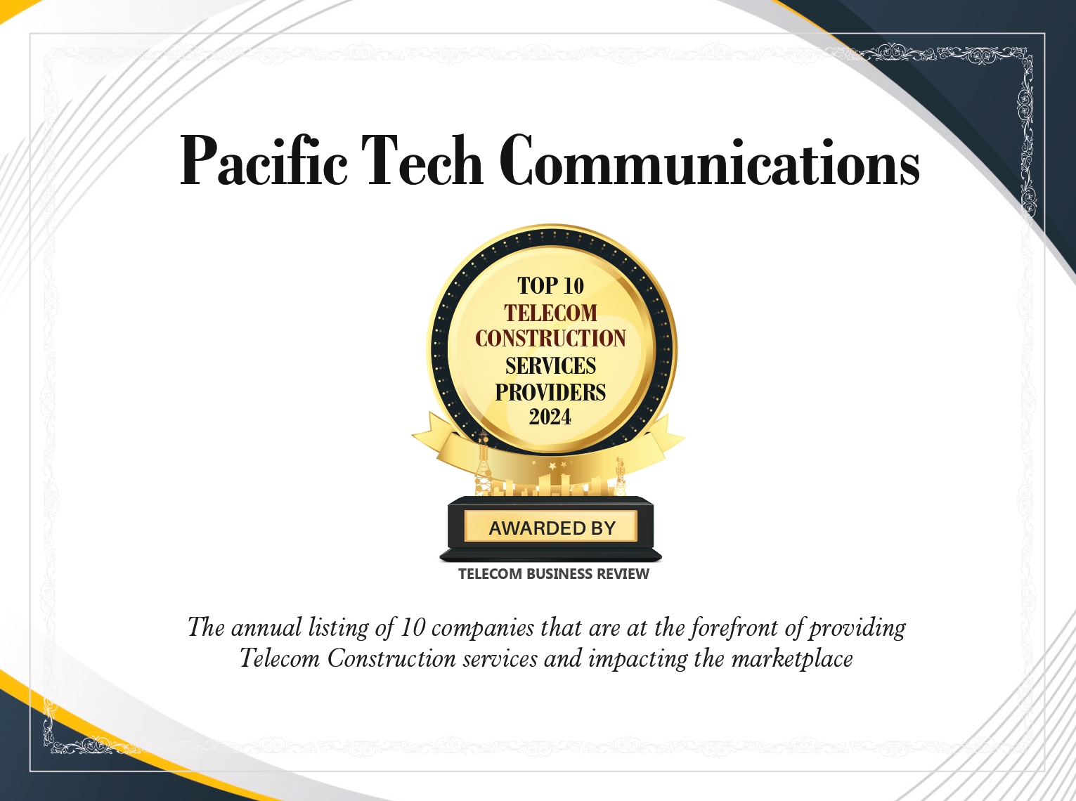 Pacific Tech Communications: Leading the way in telecom construction excellence